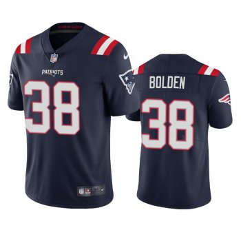 Men's New England Patriots Brandon Bolden Navy 2020 Vapor Limited Jersey