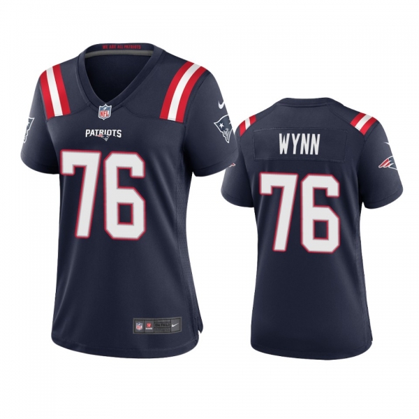 Women's New England Patriots Isaiah Wynn Navy 2020 Game Jersey