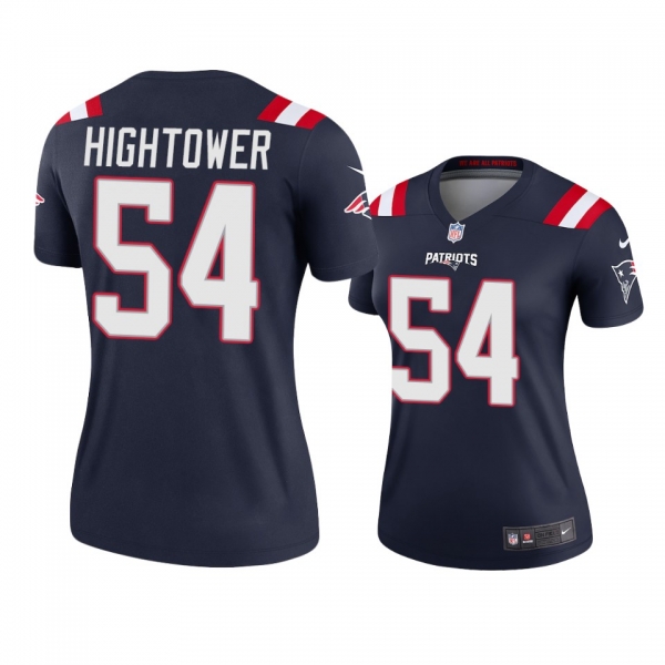 Women's New England Patriots Dont'a Hightower Navy 2020 Legend Jersey