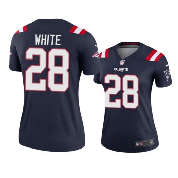 Women's New England Patriots James White Navy 2020 Legend Jersey