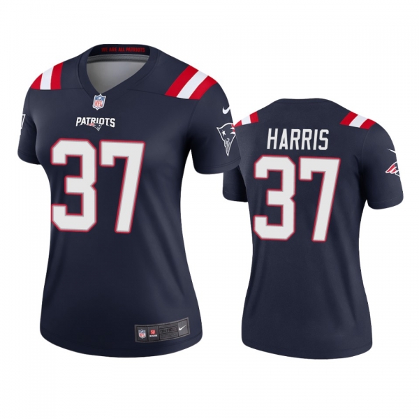 Women's New England Patriots Damien Harris White 2020 Legend Jersey