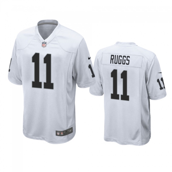 Men's Las Vegas Raiders Henry Ruggs White 2020 NFL Draft Game Jersey