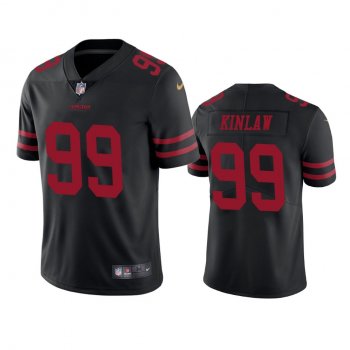 Men's San Francisco 49ers Javon Kinlaw Black 2020 NFL Draft Vapor Limited Jersey