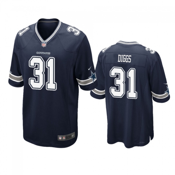 Men's Dallas Cowboys Trevon Diggs Navy 2020 NFL Draft Jersey