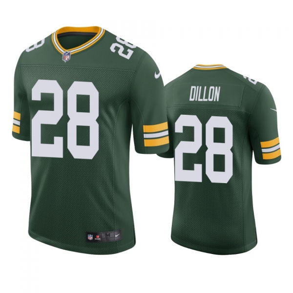 Men's Green Bay Packers A.J. Dillon Green 2020 NFL Draft Vapor Limited Jersey