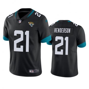 Men's Jacksonville Jaguars C.J. Henderson Black 2020 NFL Draft Vapor Limited Jersey