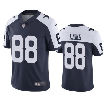 Men's Dallas Cowboys CeeDee Lamb Navy 2020 NFL Draft Alternate Vapor Limited Jersey