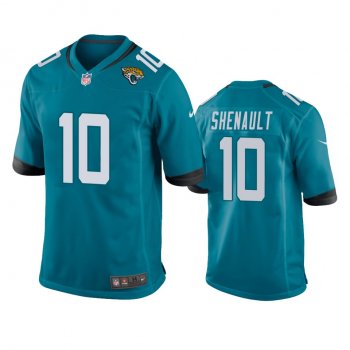 Men's Jacksonville Jaguars Laviska Shenault Teal 2020 NFL Draft Game Jersey