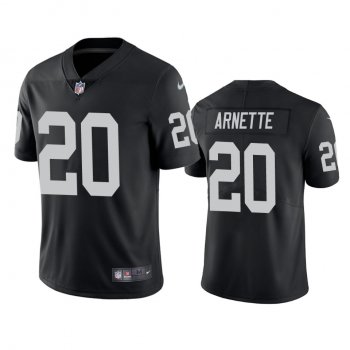 Men's Las Vegas Raiders Damon Arnette Black 2020 NFL Draft Vapor Limited Jersey