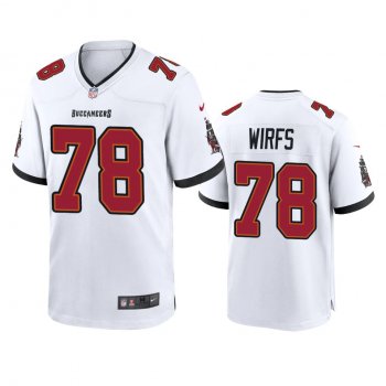 Men's Tampa Bay Buccaneers Tristan Wirfs White 2020 NFL Draft Game Jersey