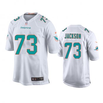 Youth Miami Dolphins Austin Jackson White 2020 NFL Draft Game Jersey