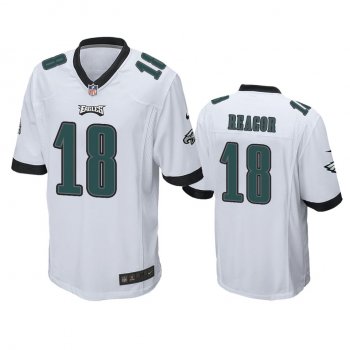 Men's Philadelphia Eagles Jalen Reagor White 2020 NFL Draft Game Jersey