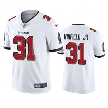 Men's Tampa Bay Buccaneers Antoine Winfield Jr. White 2020 NFL Draft Vapor Limited Jersey