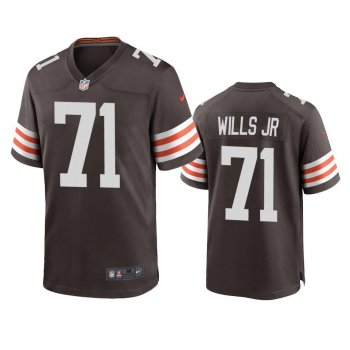 Men's Cleveland Browns Jedrick Wills Brown 2020 NFL Draft Game Jersey