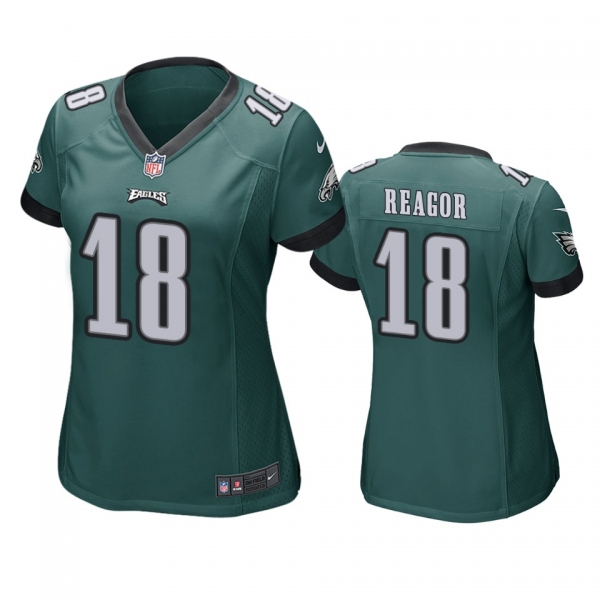 Women's Philadelphia Eagles Jalen Reagor Green 2020 NFL Draft Game Jersey