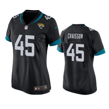 Women's Jacksonville Jaguars K'Lavon Chaisson Black 2020 NFL Draft Game Jersey