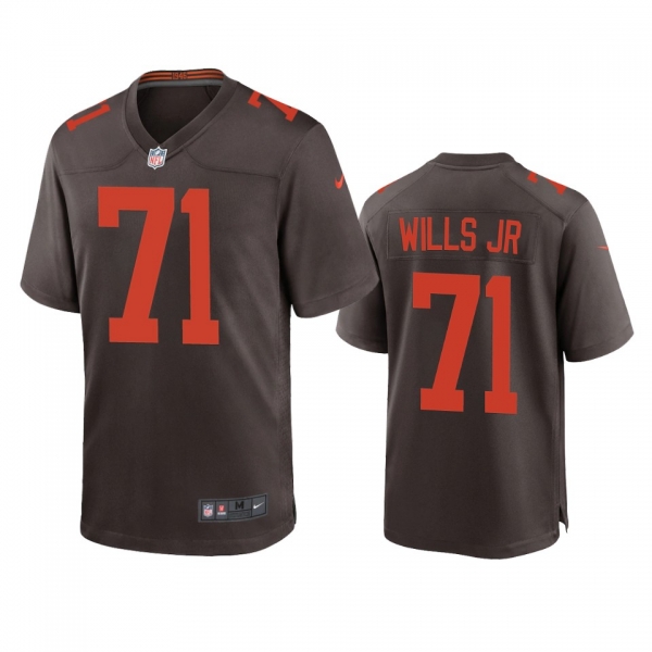 Men's Cleveland Browns Jedrick Wills Brown 2020 NFL Draft Alternate Game Jersey