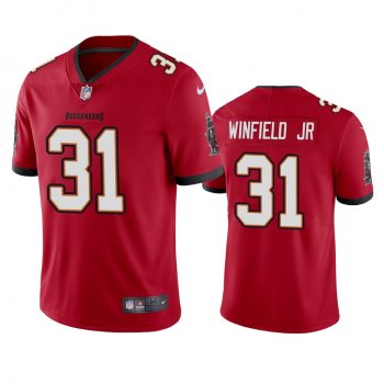 Men's Tampa Bay Buccaneers Antoine Winfield Jr. Red 2020 NFL Draft Vapor Limited Jersey