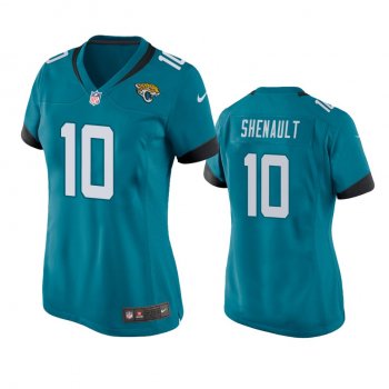 Women's Jacksonville Jaguars Laviska Shenault Teal 2020 NFL Draft Game Jersey