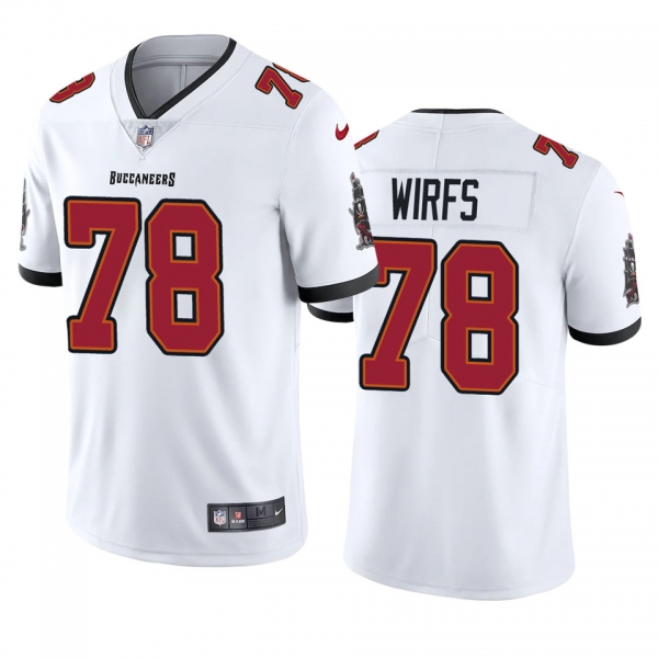 Men's Tampa Bay Buccaneers Tristan Wirfs White 2020 NFL Draft Vapor Limited Jersey