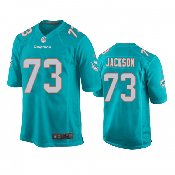 Youth Miami Dolphins Austin Jackson Aqua 2020 NFL Draft Game Jersey