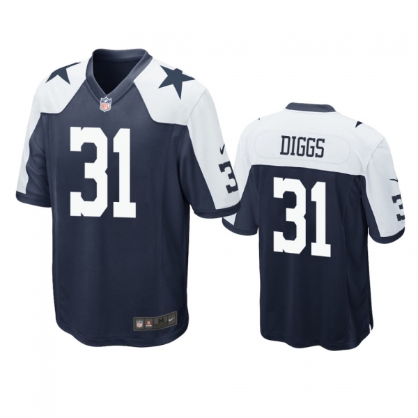 Men's Dallas Cowboys Trevon Diggs Navy 2020 NFL Draft Alternate Game Jersey