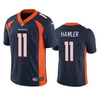 Men's Denver Broncos K.J. Hamler Navy 2020 NFL Draft Vapor Limited Jersey