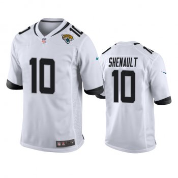 Men's Jacksonville Jaguars Laviska Shenault White 2020 NFL Draft Game Jersey