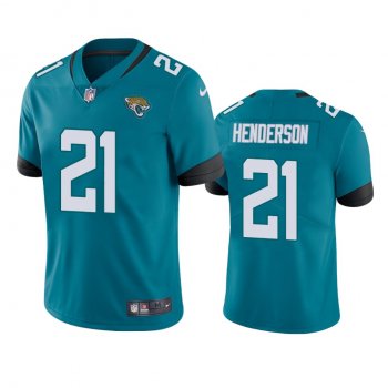 Men's Jacksonville Jaguars C.J. Henderson Teal 2020 NFL Draft Vapor Limited Jersey