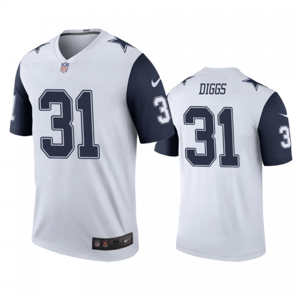 Men's Dallas Cowboys Trevon Diggs White 2020 NFL Draft Jersey - Men's