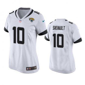 Women's Jacksonville Jaguars Laviska Shenault White 2020 NFL Draft Game Jersey