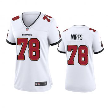 Women's Tampa Bay Buccaneers Tristan Wirfs White 2020 NFL Draft Game Jersey