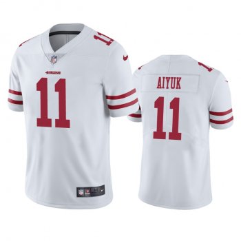 Men's San Francisco 49ers Brandon Aiyuk White 2020 NFL Draft Vapor Limited Jersey