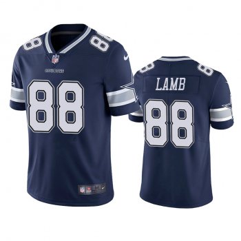 Men's Dallas Cowboys CeeDee Lamb Navy 2020 NFL Draft Vapor Limited Jersey