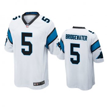 Men's Carolina Panthers Teddy Bridgewater White Game Jersey