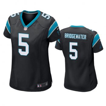 Women's Carolina Panthers Teddy Bridgewater Black Game Jersey