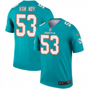 Men's Kyle Van Noy Miami Dolphins Legend Nike Jersey - Aqua