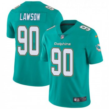 Youth Shaq Lawson Miami Dolphins Limited Team Color Vapor Untouchable Nike Jersey - Aqua