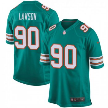 Youth Shaq Lawson Miami Dolphins Game Alternate Nike Jersey - Aqua