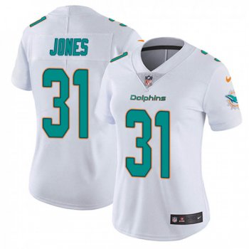 Women's Byron Jones Miami Dolphins limited Vapor Untouchable Nike Jersey - White