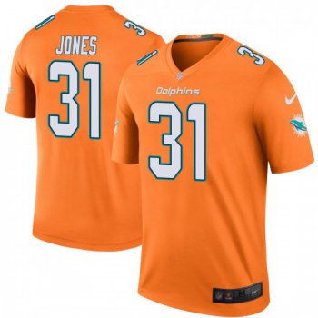 Youth Byron Jones Miami Dolphins Color Rush Legend Nike Jersey - Orange