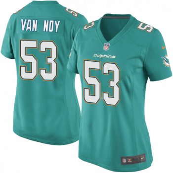 Women's Kyle Van Noy Miami Dolphins Game Team Color Nike Jersey - Aqua