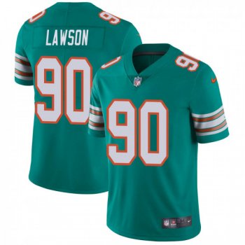 Youth Shaq Lawson Miami Dolphins Limited Alternate Vapor Untouchable Nike Jersey - Aqua