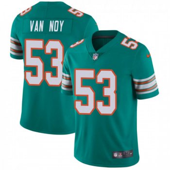 Youth Kyle Van Noy Miami Dolphins Limited Alternate Vapor Untouchable Nike Jersey - Aqua