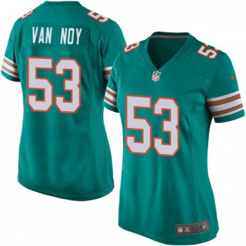 Women's Kyle Van Noy Miami Dolphins Game Alternate Nike Jersey - Aqua