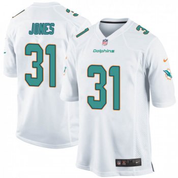 Youth Byron Jones Miami Dolphins Game Nike Jersey - White