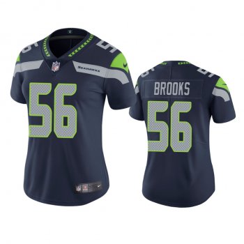 Women's Seattle Seahawks Jordyn Brooks Navy 2020 NFL Draft Vapor Limited Jersey