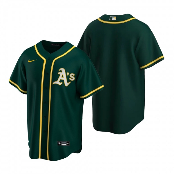 Men's Oakland Athletics Nike Green 2020 Replica Alternate Jersey