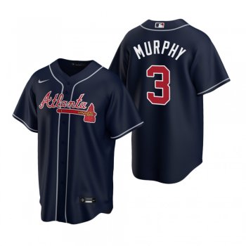 Men's Atlanta Braves Dale Murphy Nike Navy 2020 Replica Alternate Jersey