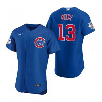 Men's Chicago Cubs David Bote Nike Royal Authentic 2020 Alternate Jersey